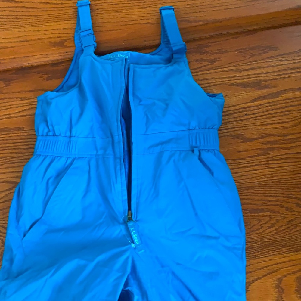 Blue snowsuit for girls